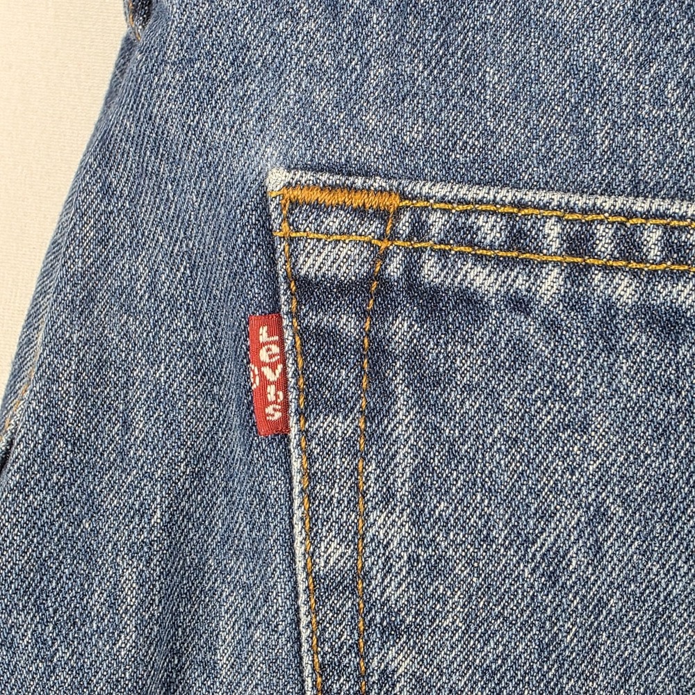 Levis Jeans Mens Size 40x30 501 XX Button Fly Dark Wash Blue Denim Pants - Picture 7 of 13